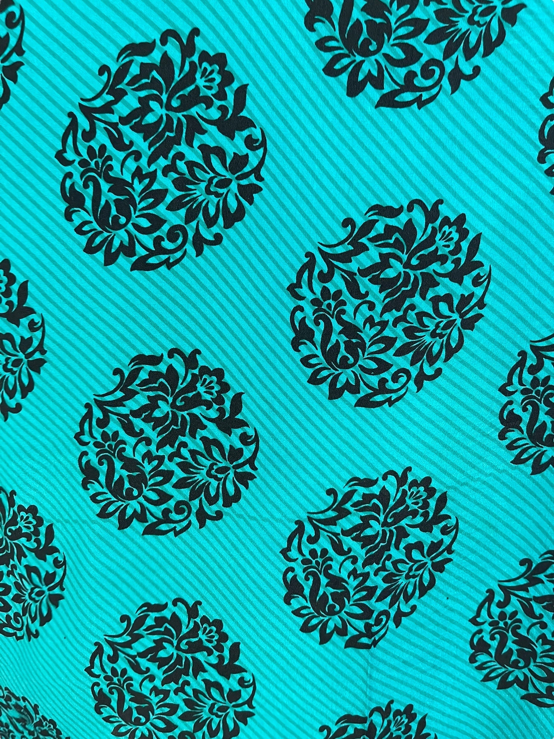 PRC7152 Avatar Pure Silk Long Tunic with Side Ties