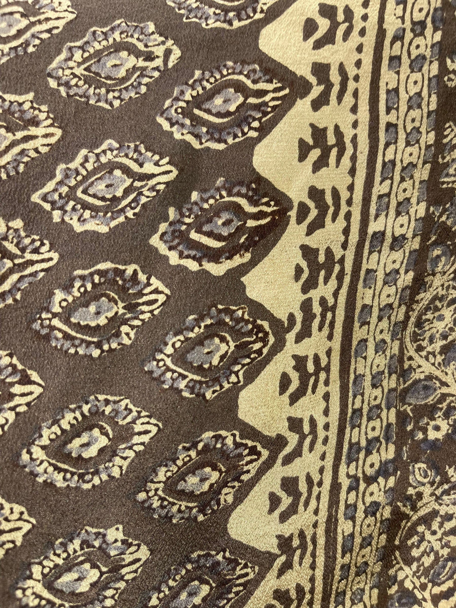 FINAL SALE PRC4273 Nirvana Pure Silk Long Tunic with Side Ties