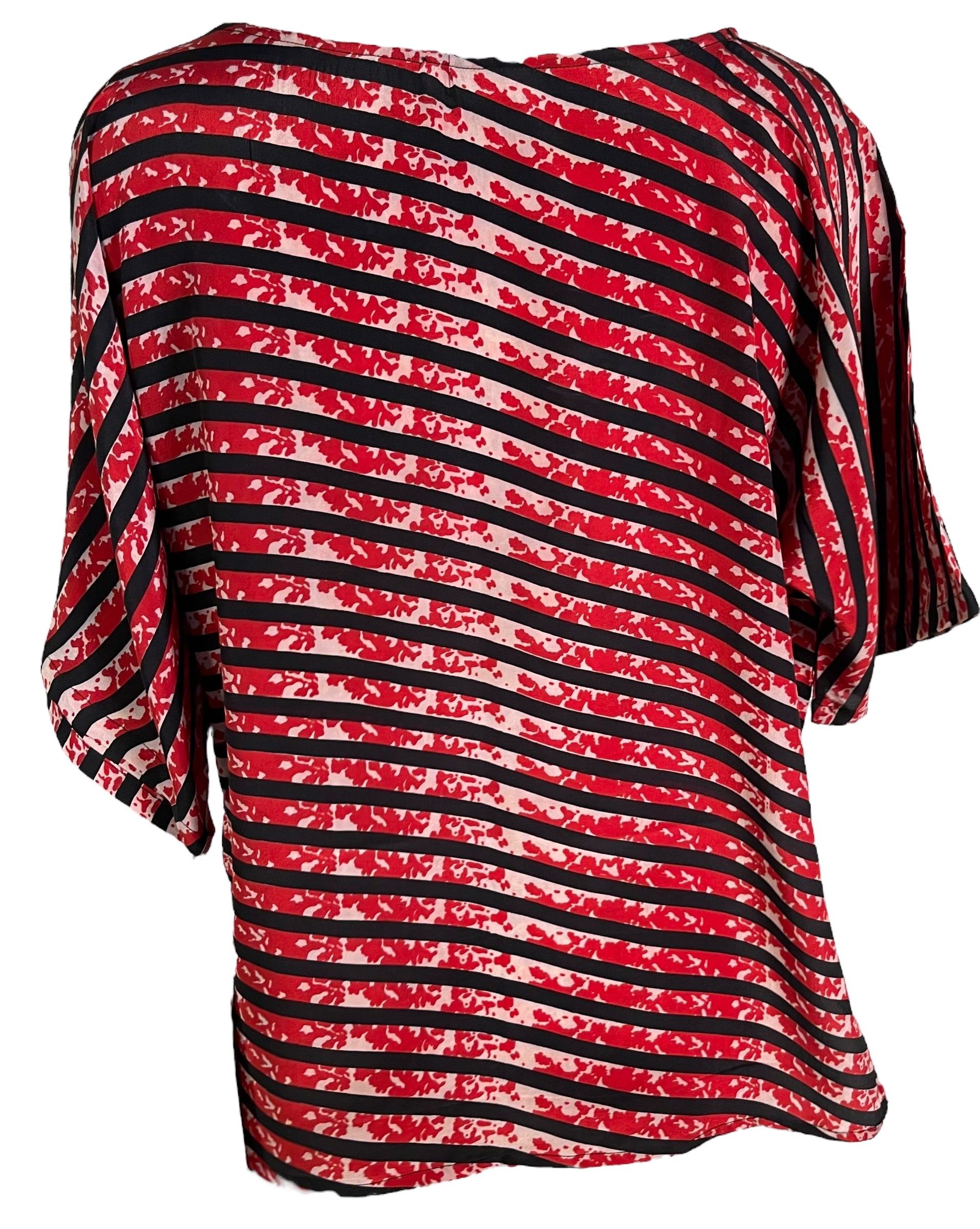 PRC6499 Avatar Pure Silk Side Slit Top