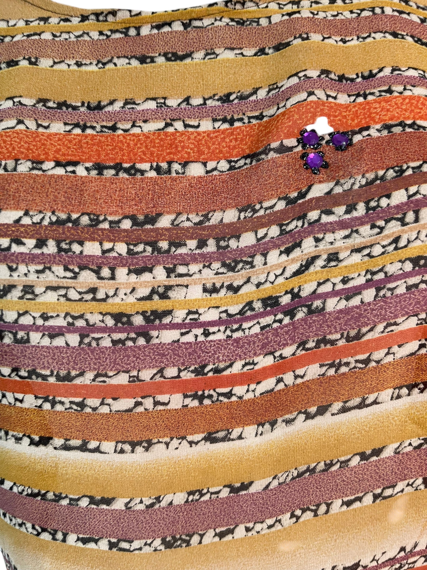 FINAL SALE PRG6134 Sheer Avatar Pure Silk Boxy Top