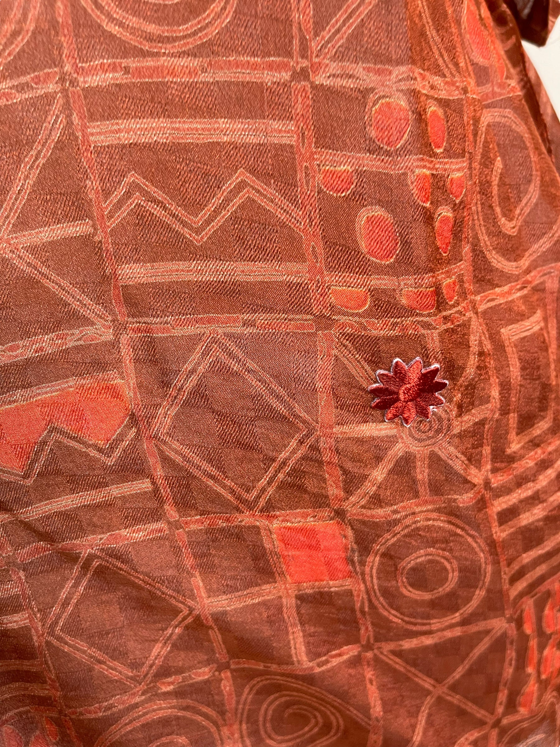 FINAL SALE PRC6079 Avatar Pure Silk Kimono-Sleeved Jacket with Belt