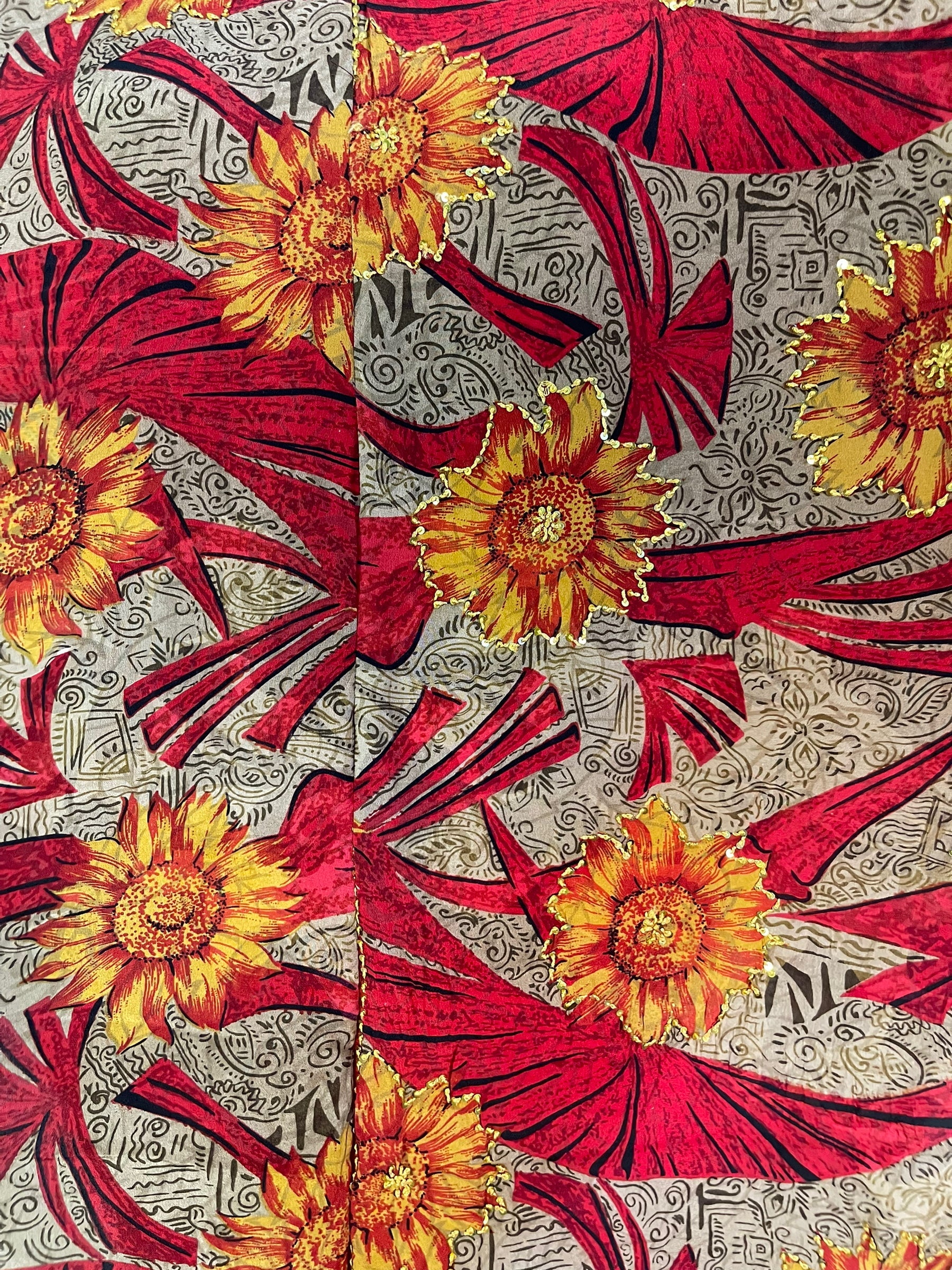 PRC6688 Avatar Pure Silk Waterfall Top