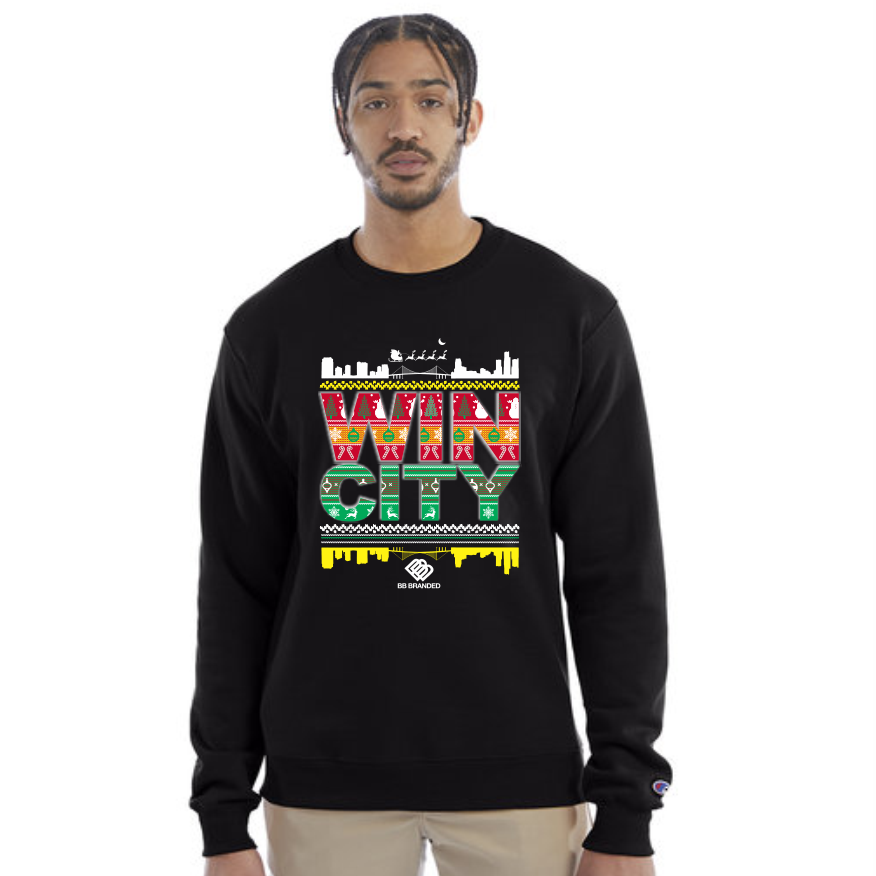 WIN City Christmas Sweater