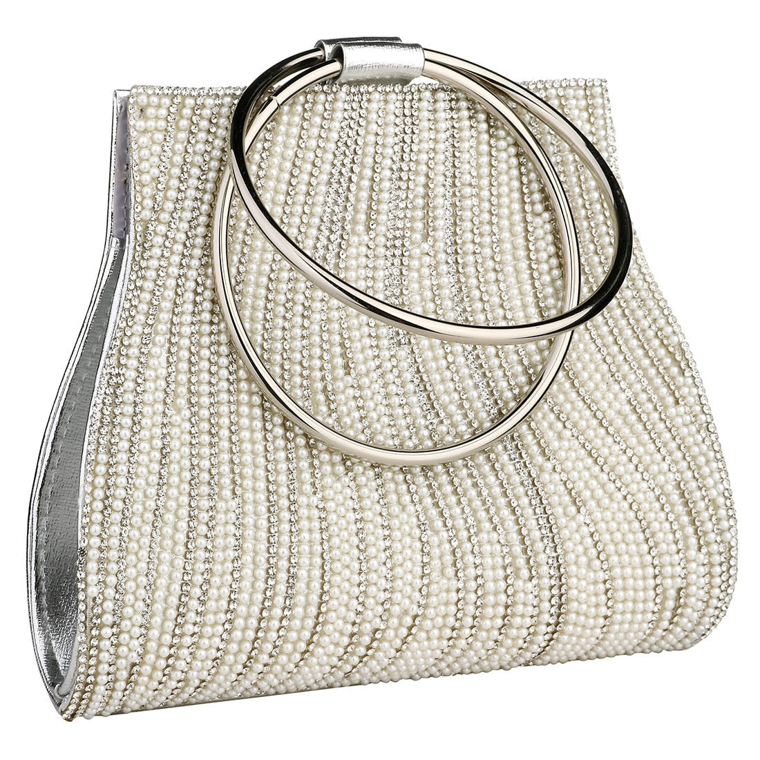 Rhinestone Coin Clutch
