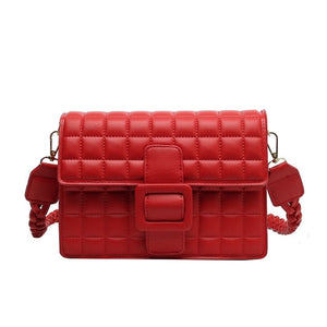 Braided Strap Shoulder Bag