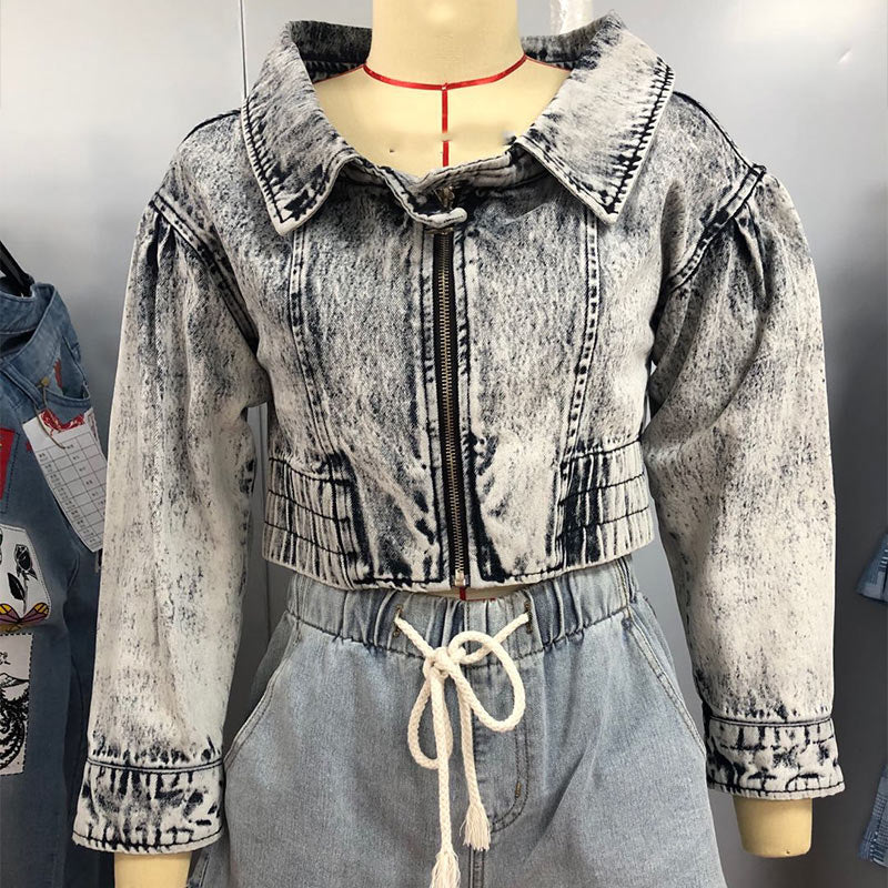 Stone Wash Jean Jacket