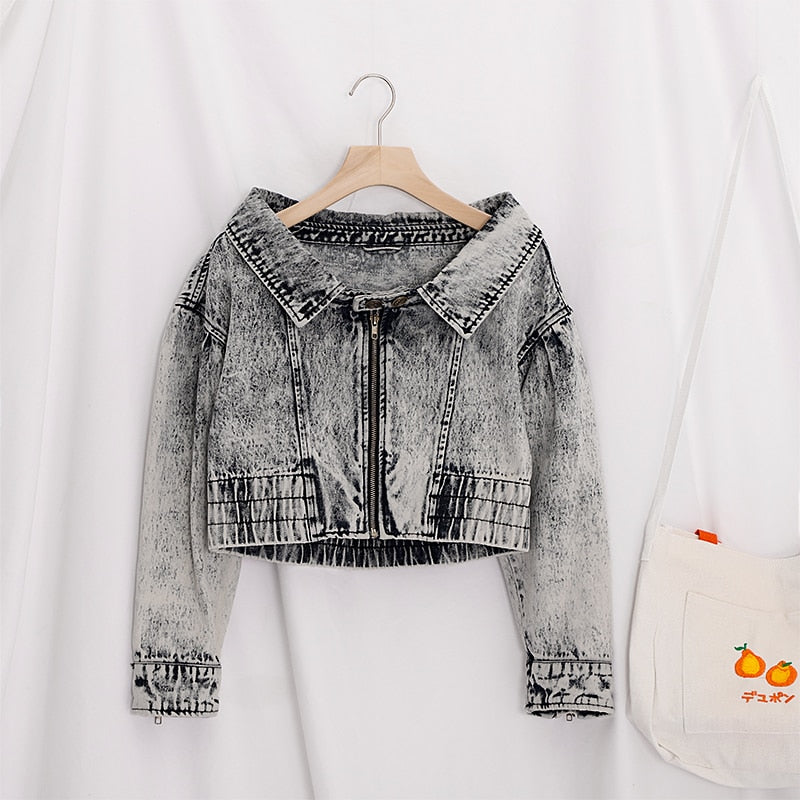 Stone Wash Jean Jacket