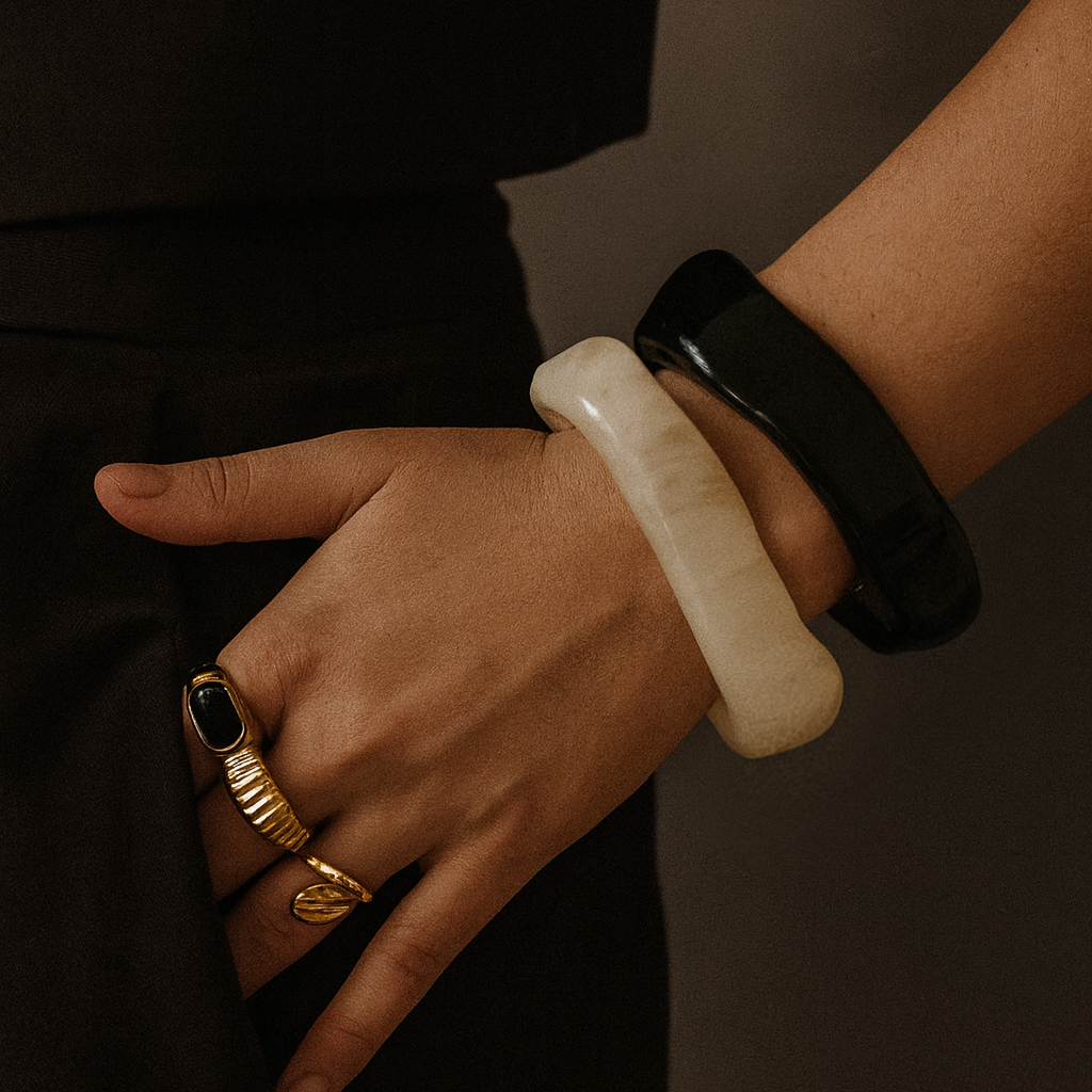 Women's Bangle Purple Luxe-Grade Acrylic