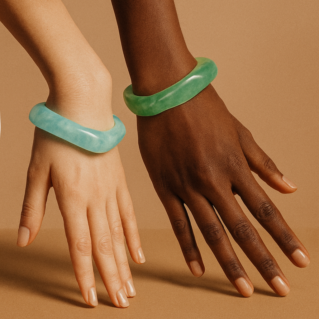 Women's Bangle Purple Luxe-Grade Acrylic