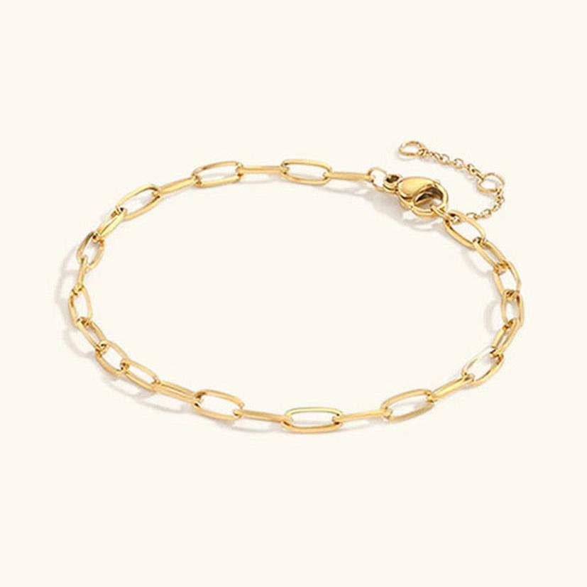 Women's Bracelet Gold Stainless Steel