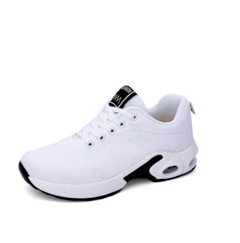 Women's Breathable Running Shoes with Cushioned Sole and Lace-Up Design