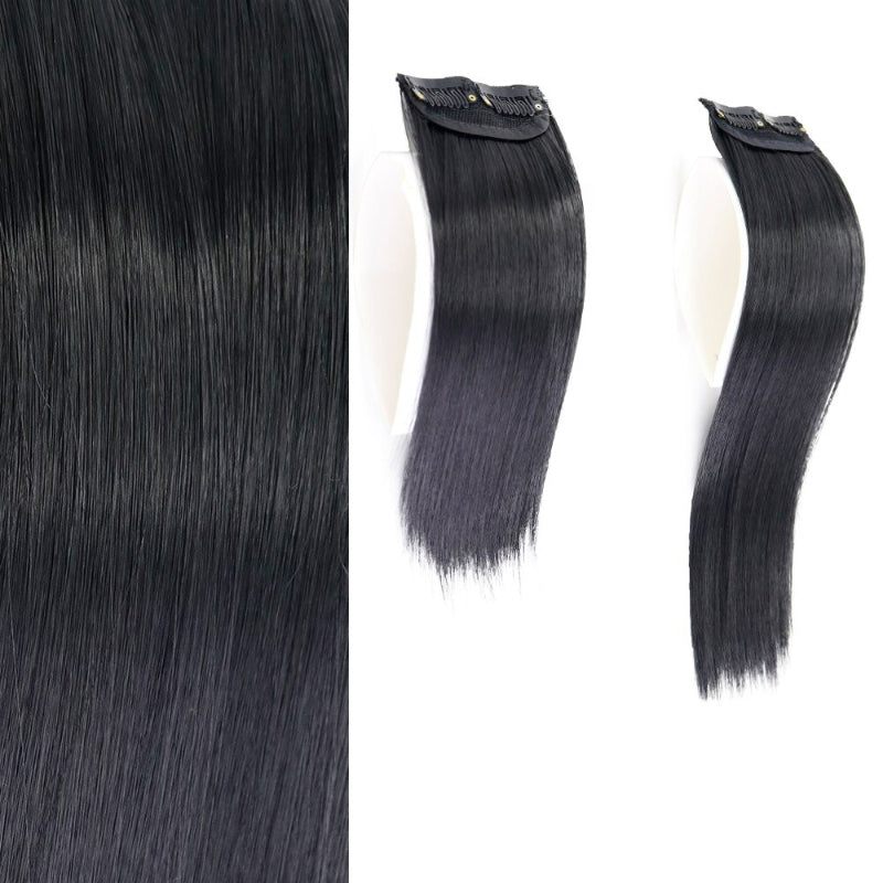 Women's Clip-In Hair Extensions Brown High-Temperature Fiber