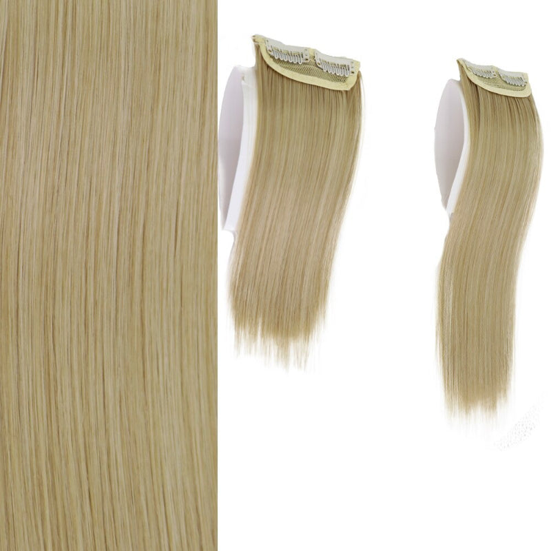 Women's Clip-In Hair Extensions Brown High-Temperature Fiber