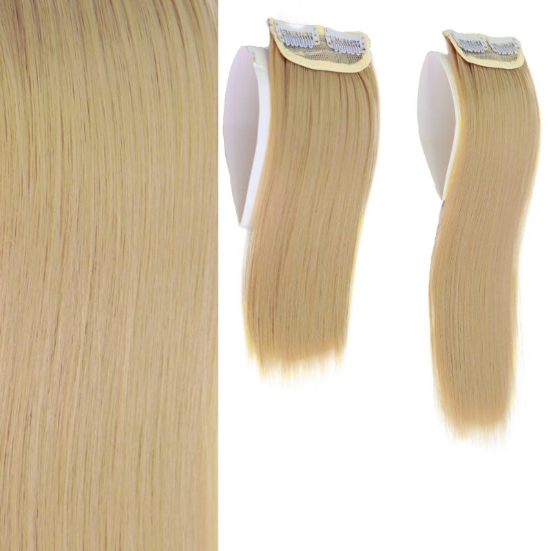 Women's Clip-In Hair Extensions Brown High-Temperature Fiber