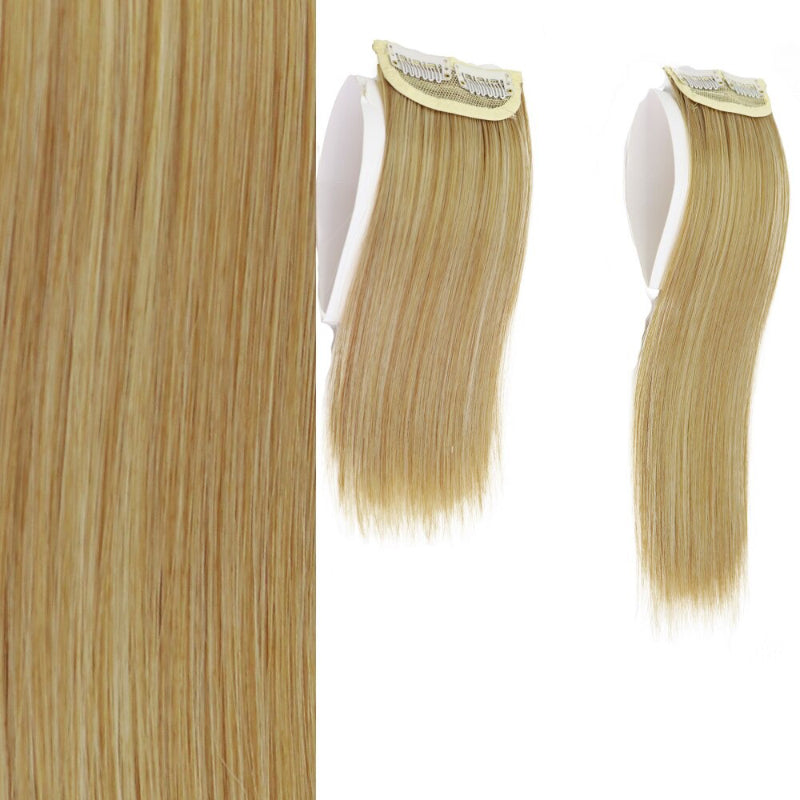 Women's Clip-In Hair Extensions Brown High-Temperature Fiber