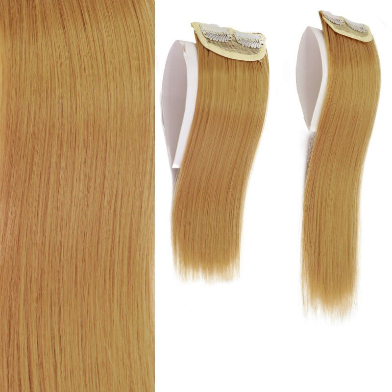 Women's Clip-In Hair Extensions Brown High-Temperature Fiber