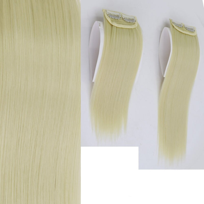 Women's Clip-In Hair Extensions Brown High-Temperature Fiber