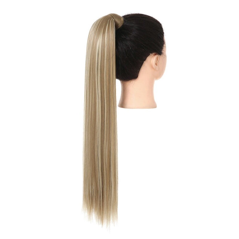 Women's Clip-In Ponytail Extension Brown High-Temperature Fiber