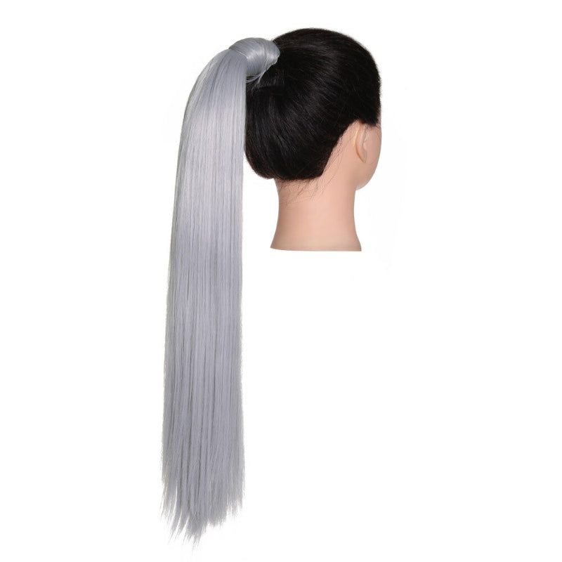 Women's Clip-In Ponytail Extension Brown High-Temperature Fiber