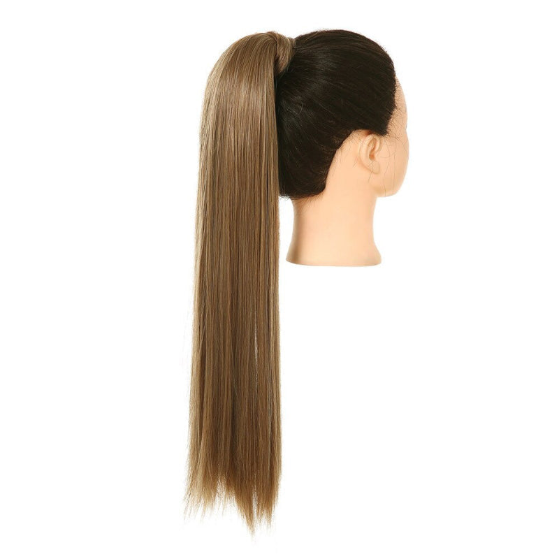 Women's Clip-In Ponytail Extension Brown High-Temperature Fiber