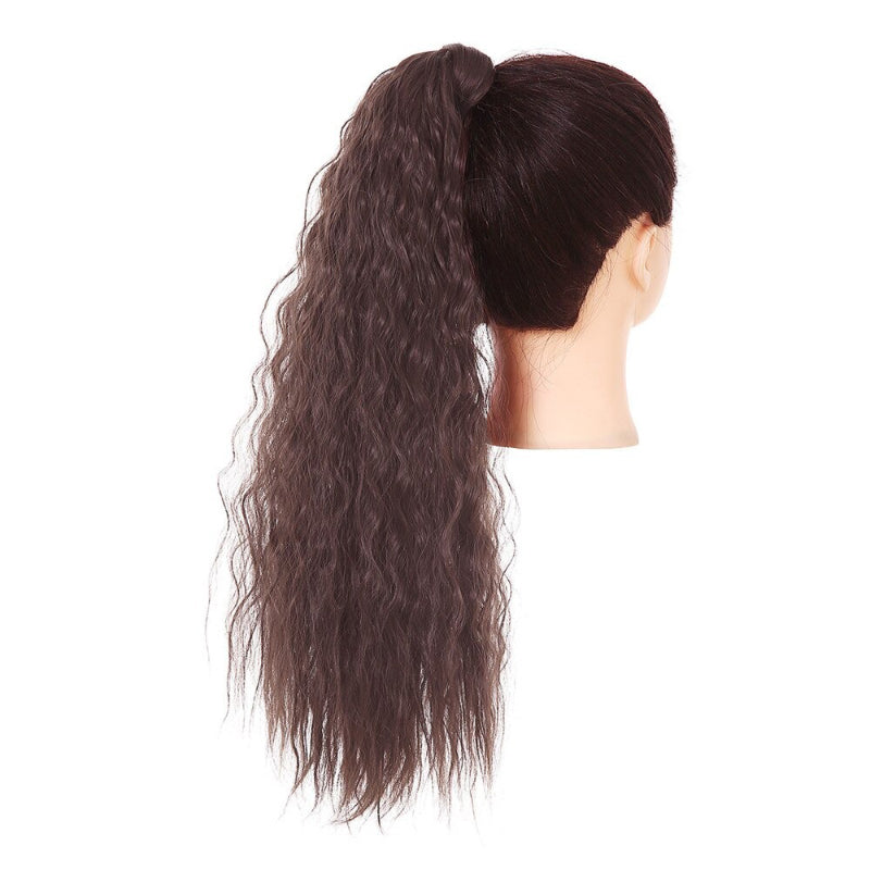 Women's Clip-In Ponytail Extension Brown High-Temperature Fiber