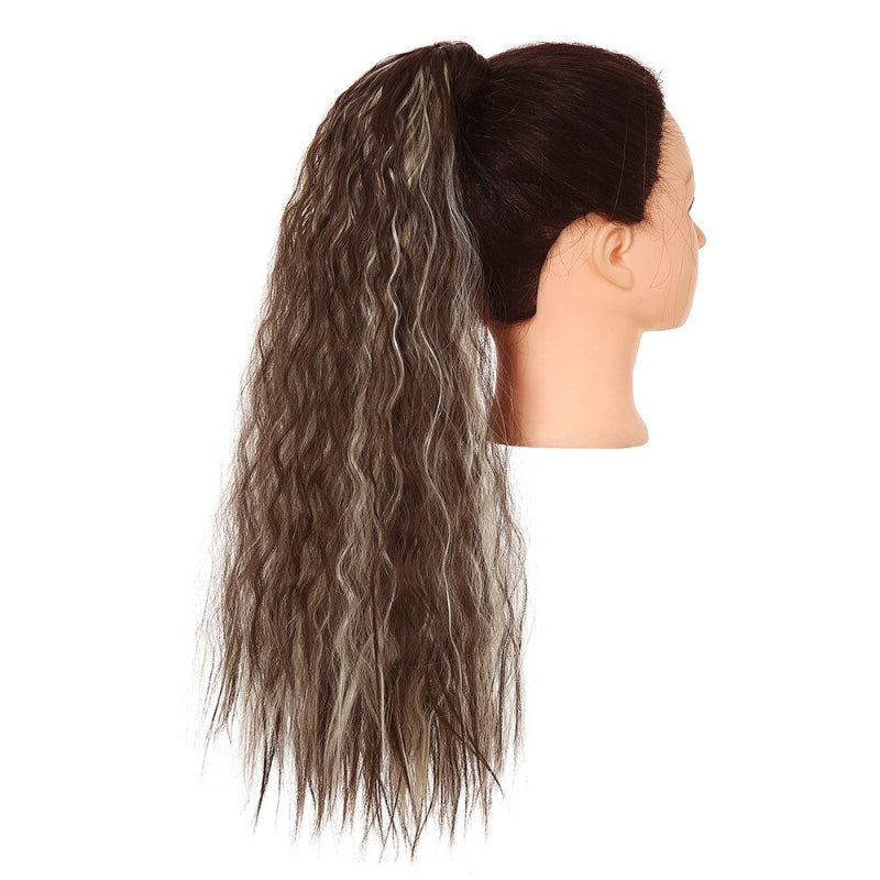 Women's Clip-In Ponytail Extension Brown High-Temperature Fiber