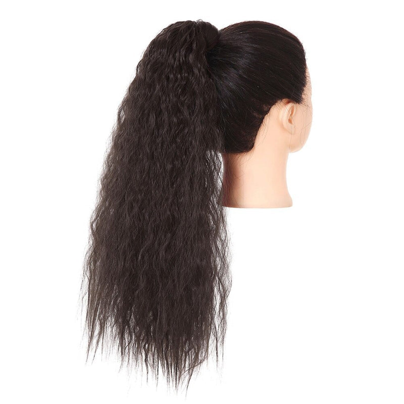 Women's Clip-In Ponytail Extension Brown High-Temperature Fiber