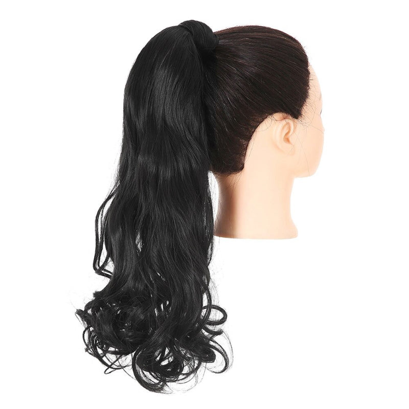Women's Clip-In Ponytail Extension Curly High-Temperature Fiber 20in