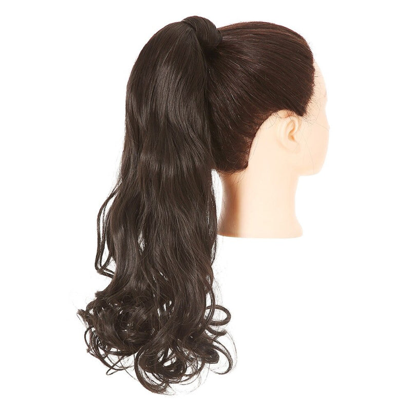 Women's Clip-In Ponytail Extension Curly High-Temperature Fiber 20in