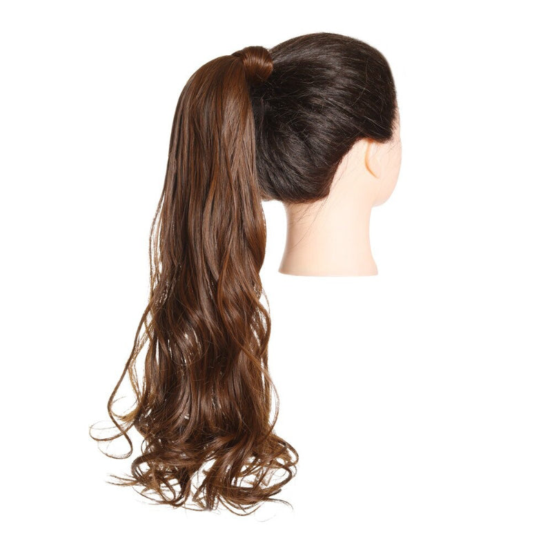 Women's Clip-In Ponytail Extension Curly High-Temperature Fiber 20in