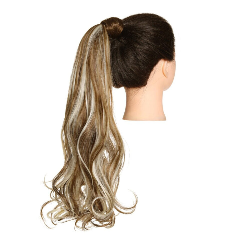 Women's Clip-In Ponytail Extension Curly High-Temperature Fiber 20in