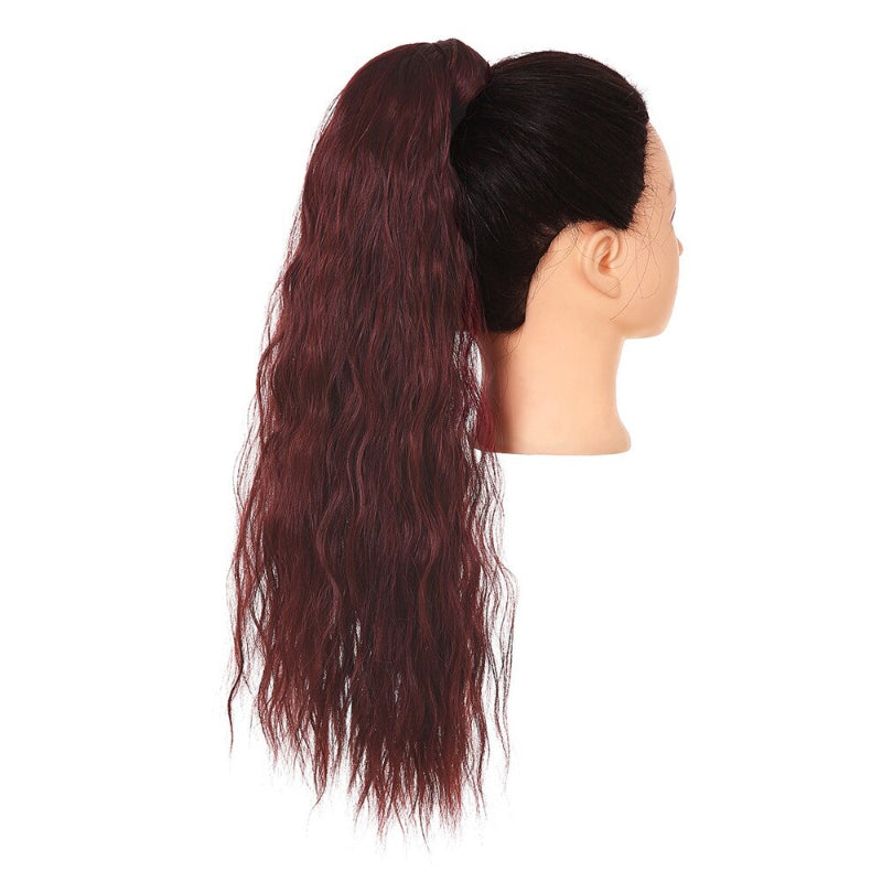 Women's Clip-In Ponytail Hair Extension Kinky Curly High-Temperature Fiber