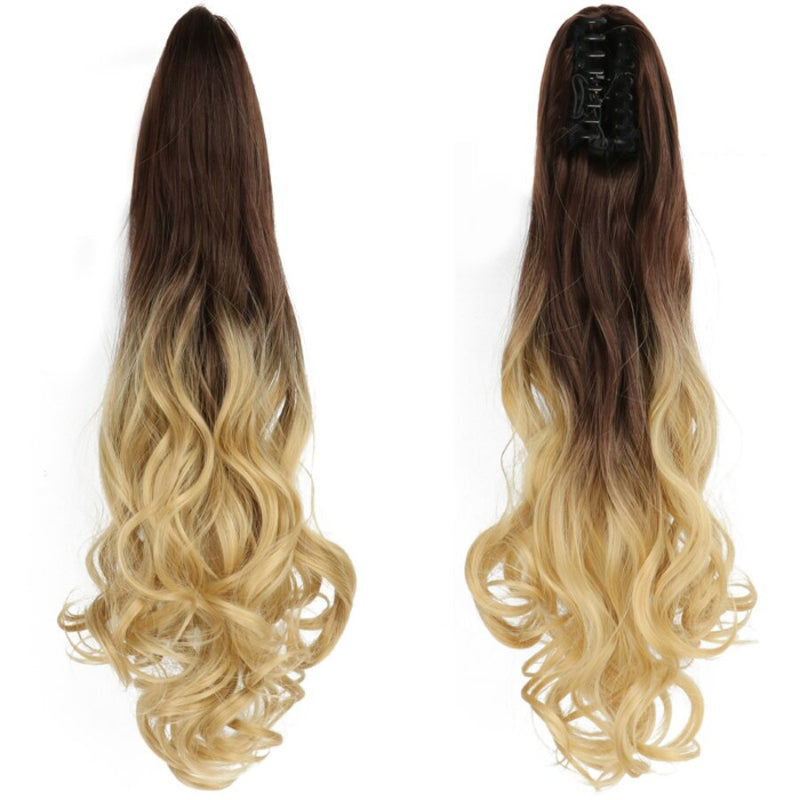 Women's Clip-in Hair Extension Long Wavy Ponytail High-Temperature Fiber