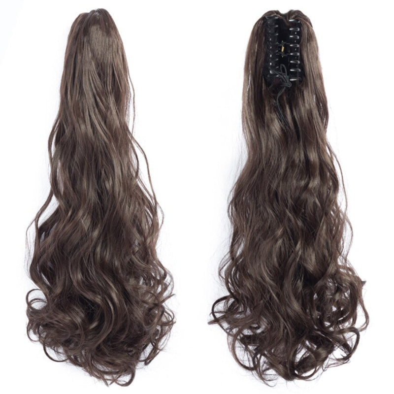 Women's Clip-in Hair Extension Long Wavy Ponytail High-Temperature Fiber