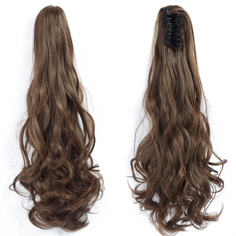 Women's Clip-in Hair Extension Long Wavy Ponytail High-Temperature Fiber