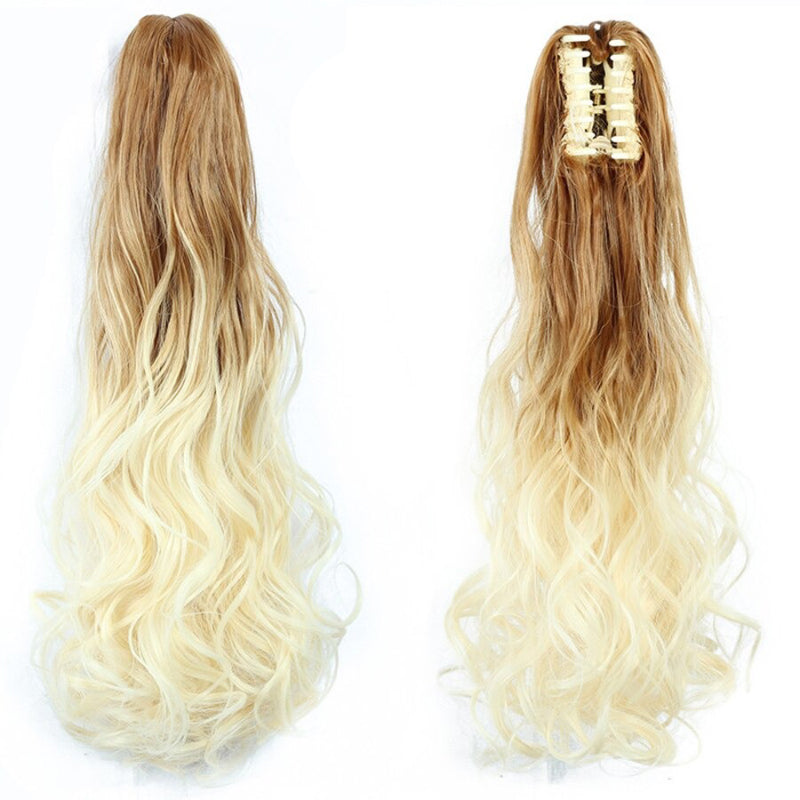 Women's Clip-in Hair Extension Long Wavy Ponytail High-Temperature Fiber