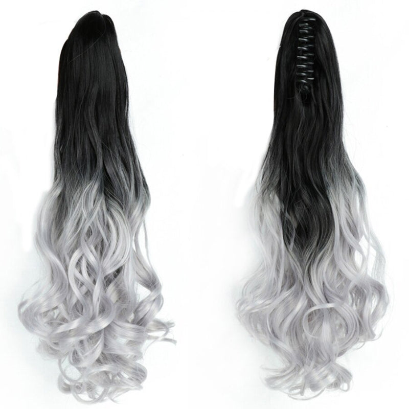 Women's Clip-in Hair Extension Long Wavy Ponytail High-Temperature Fiber