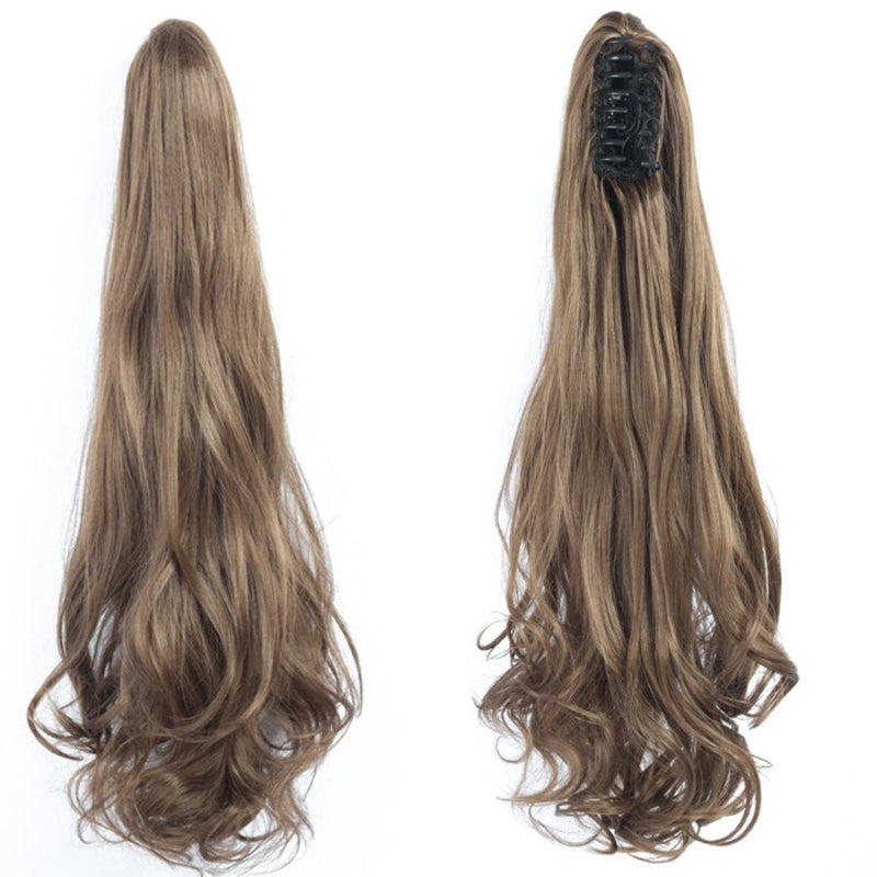 Women's Clip-in Hair Extension Long Wavy Ponytail High-Temperature Fiber