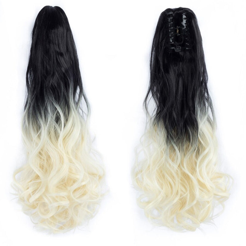 Women's Clip-in Hair Extension Long Wavy Ponytail High-Temperature Fiber