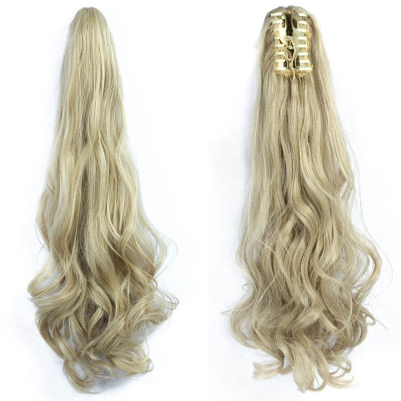 Women's Clip-in Hair Extension Long Wavy Ponytail High-Temperature Fiber