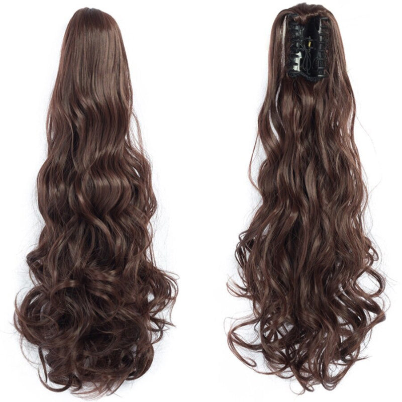 Women's Clip-in Hair Extension Long Wavy Ponytail High-Temperature Fiber