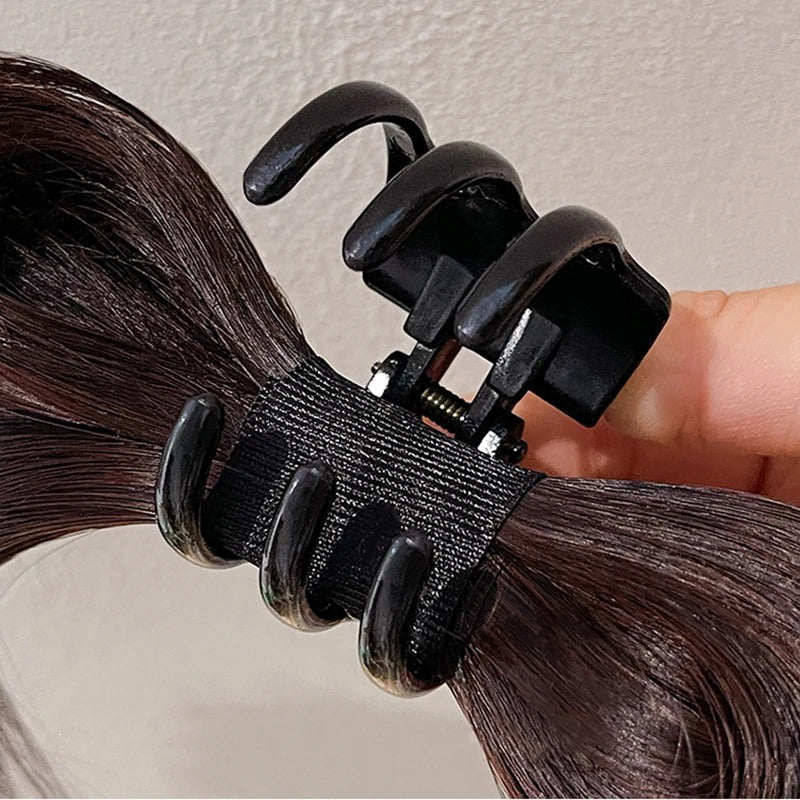 Women's Clip In Ponytail Extension Brown Polyester