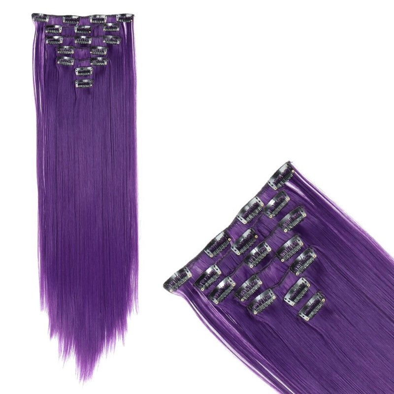 Women's Curly Hair Extensions 22 Inch High-Temperature Fiber