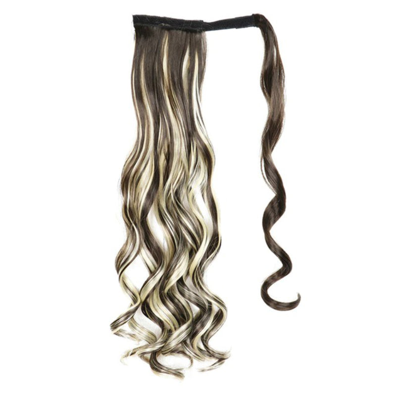 Women's Curly Hair Extensions 22 Inch High-Temperature Fiber
