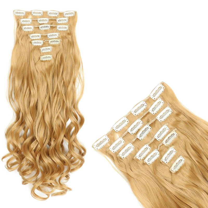 Women's Curly Hair Extensions 22 Inch High-Temperature Fiber