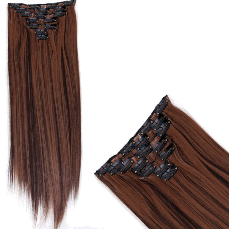 Women's Curly Hair Extensions 22 Inch High-Temperature Fiber
