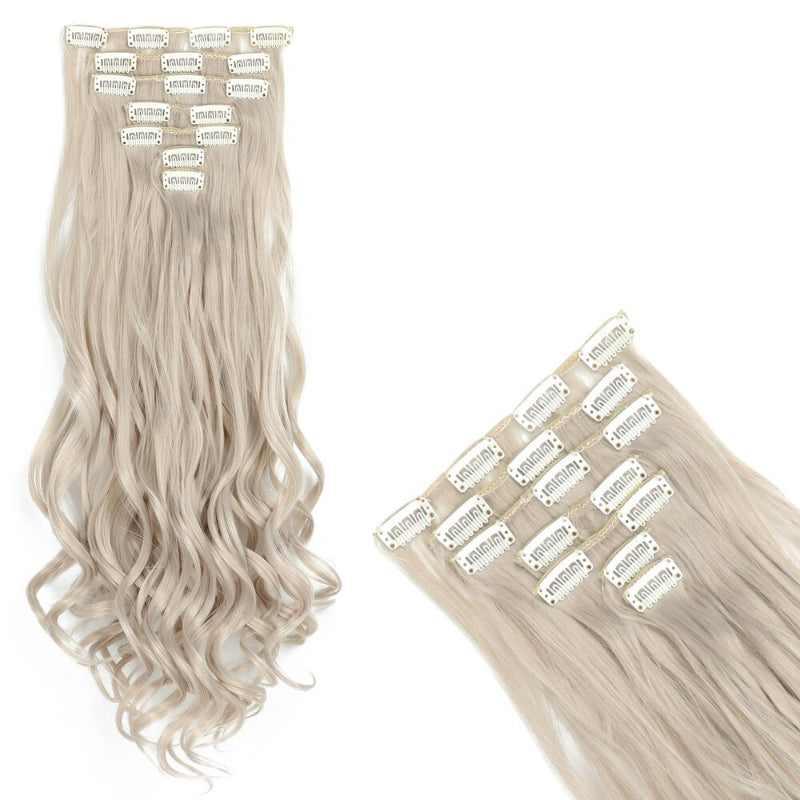 Women's Curly Hair Extensions 22 Inch High-Temperature Fiber