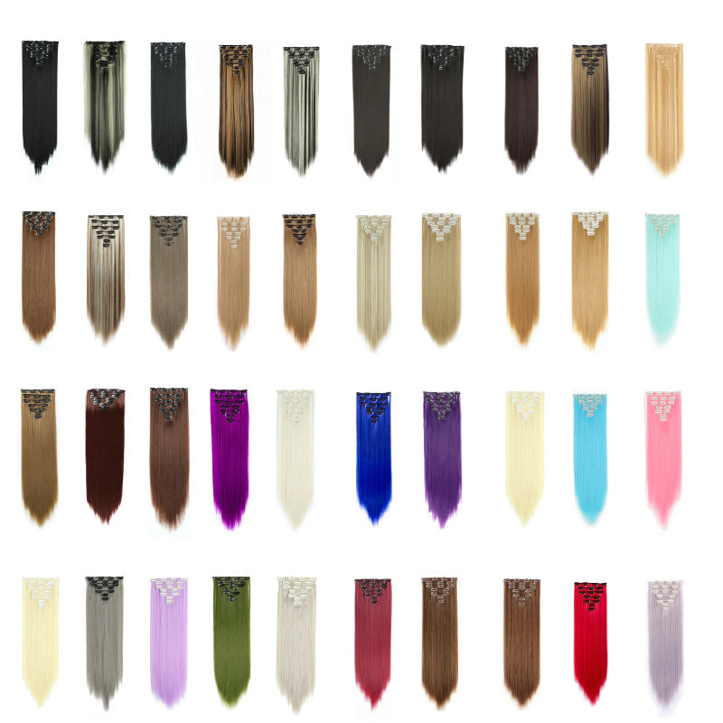 Women's Curly Hair Extensions 22 Inch High-Temperature Fiber