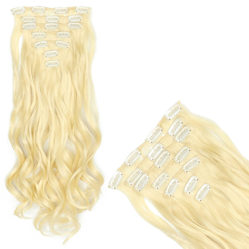 Women's Curly Hair Extensions 22 Inch High-Temperature Fiber