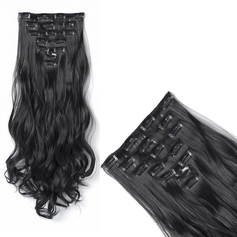 Women's Curly Hair Extensions 22 Inch High-Temperature Fiber